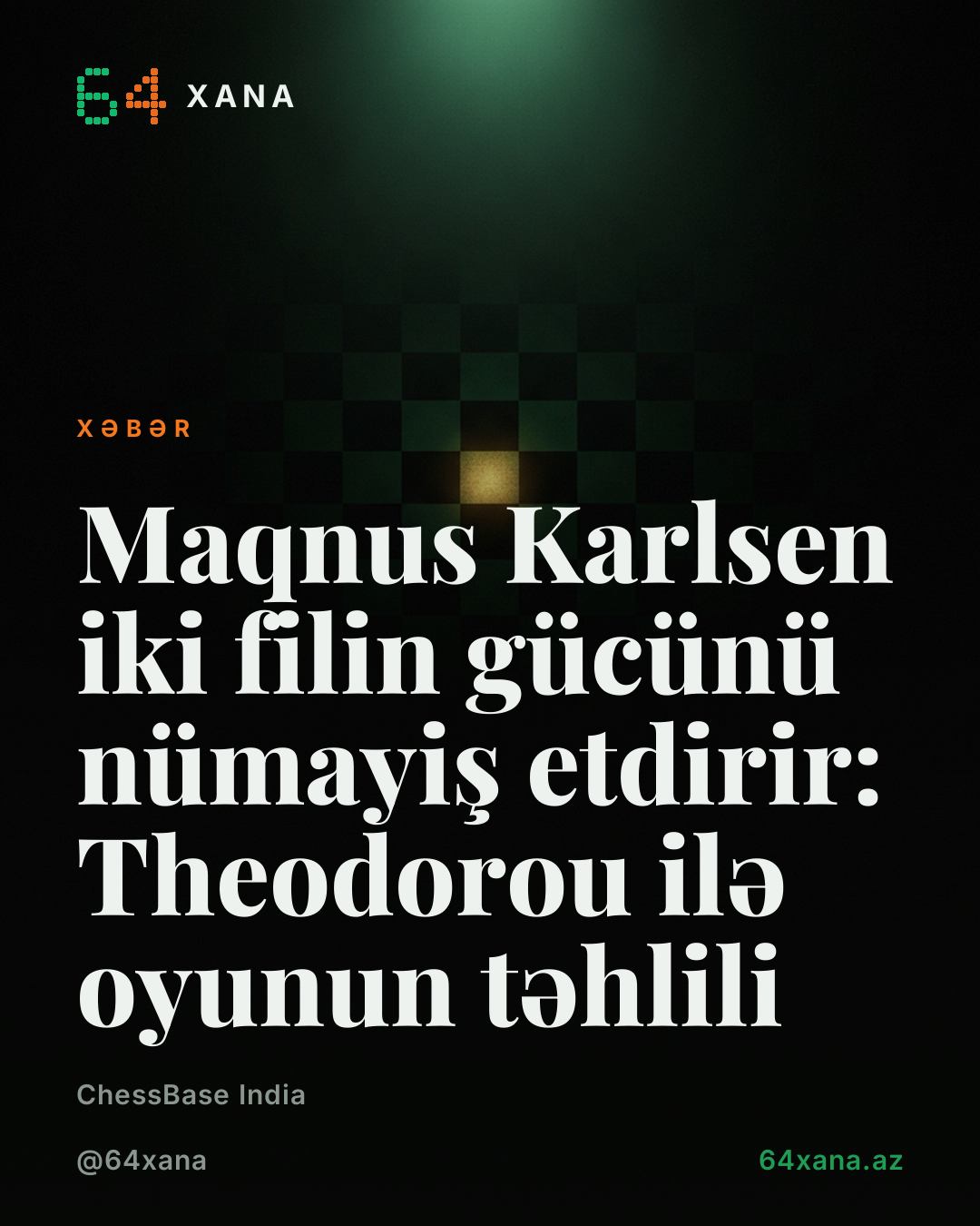 Maqnus Karlsen iki filin gücünü nümayiş etdirir: Theodorou ilə oyunun təhlili