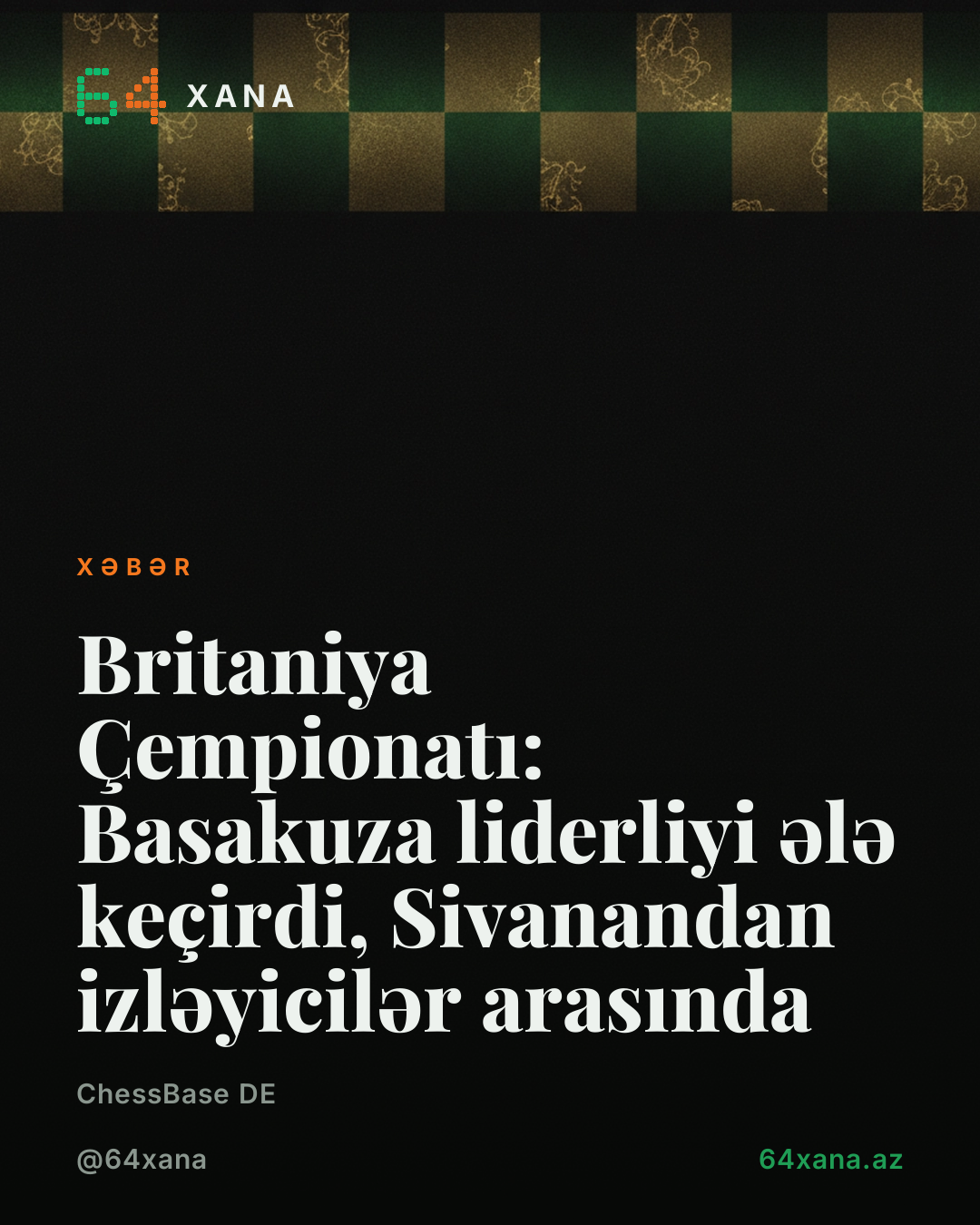 Britaniya Çempionatı: Basakuza liderliyi ələ keçirdi, Sivanandan izləyicilər arasında
