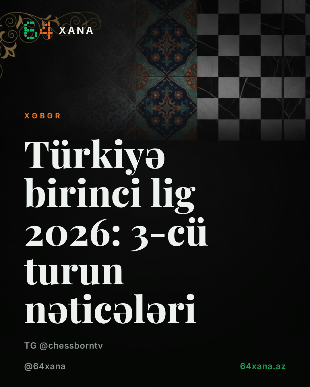 Türkiyə birinci lig 2026: 3-cü turun nəticələri