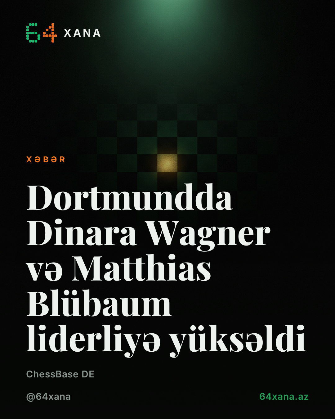 Dortmundda Dinara Wagner və Matthias Blübaum liderliyə yüksəldi
