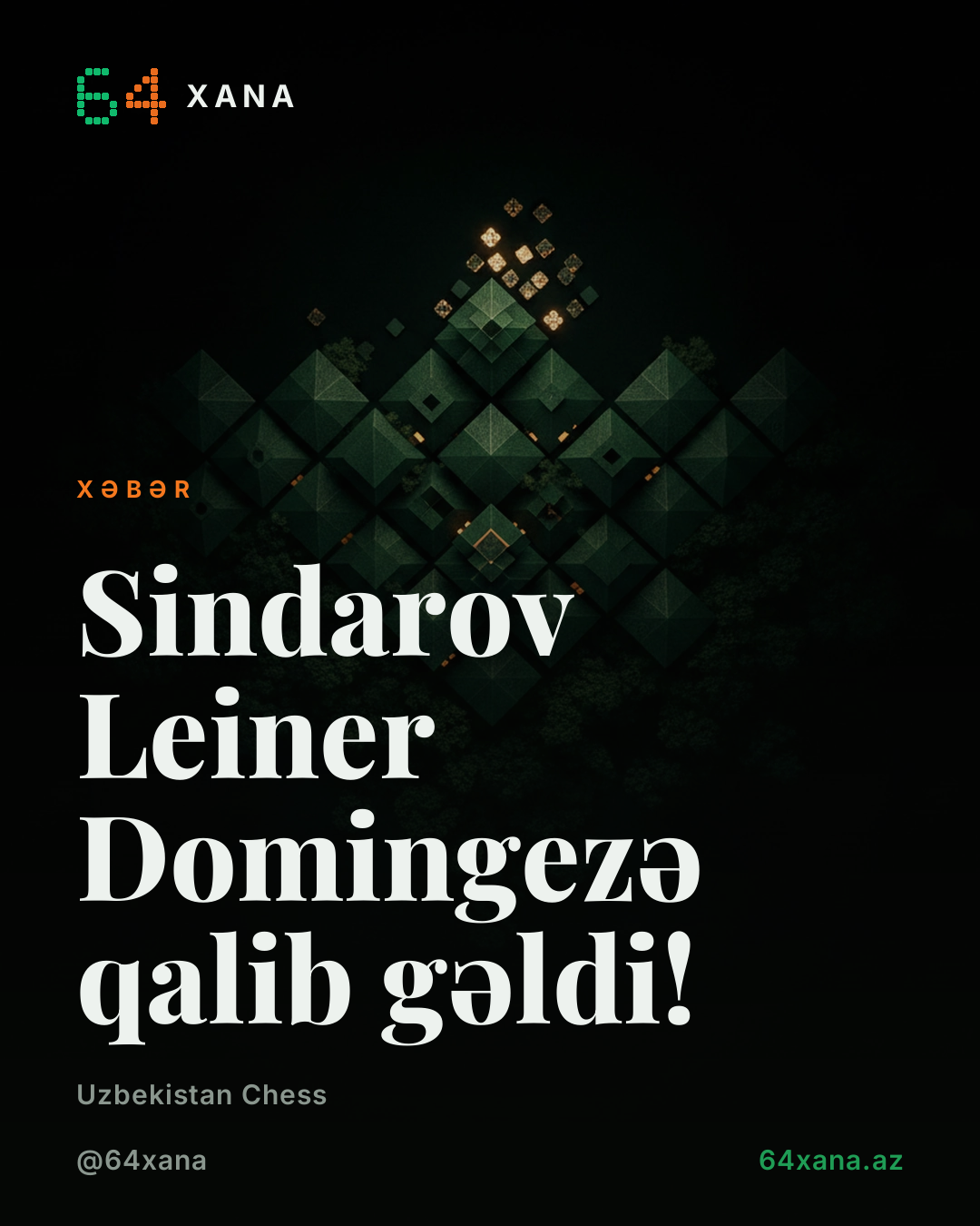 Sindarov Leiner Domingezə qalib gəldi!