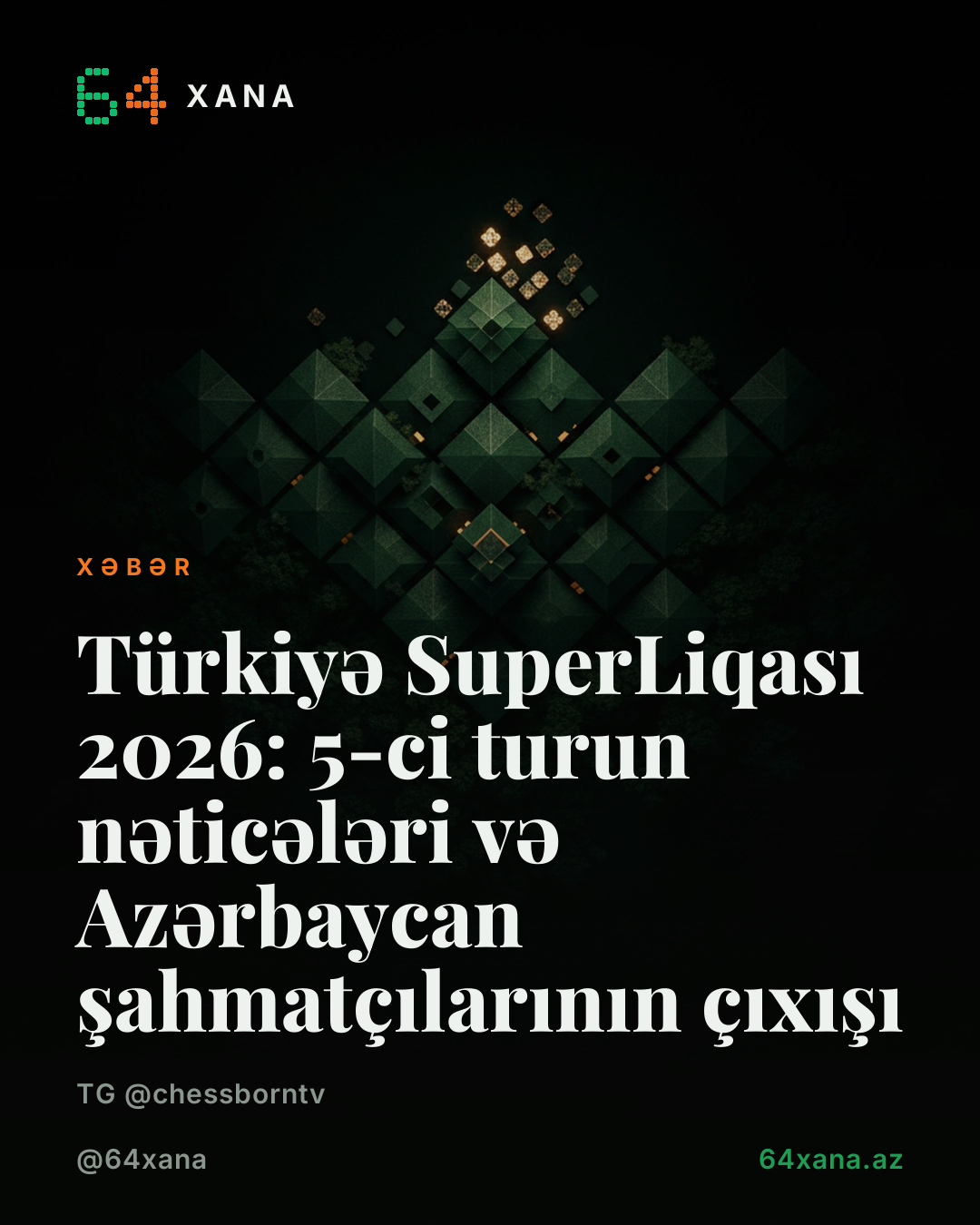 Türkiyə SuperLiqası 2026: 5-ci turun nəticələri və Azərbaycan şahmatçılarının çıxışı