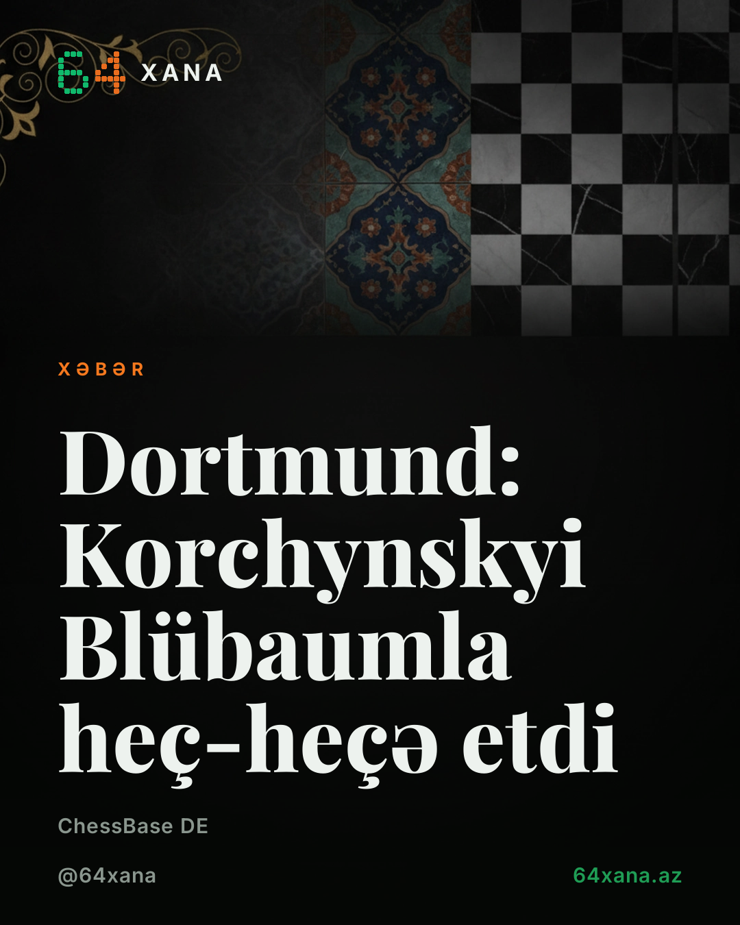 Dortmund: Korchynskyi Blübaumla heç-heçə etdi