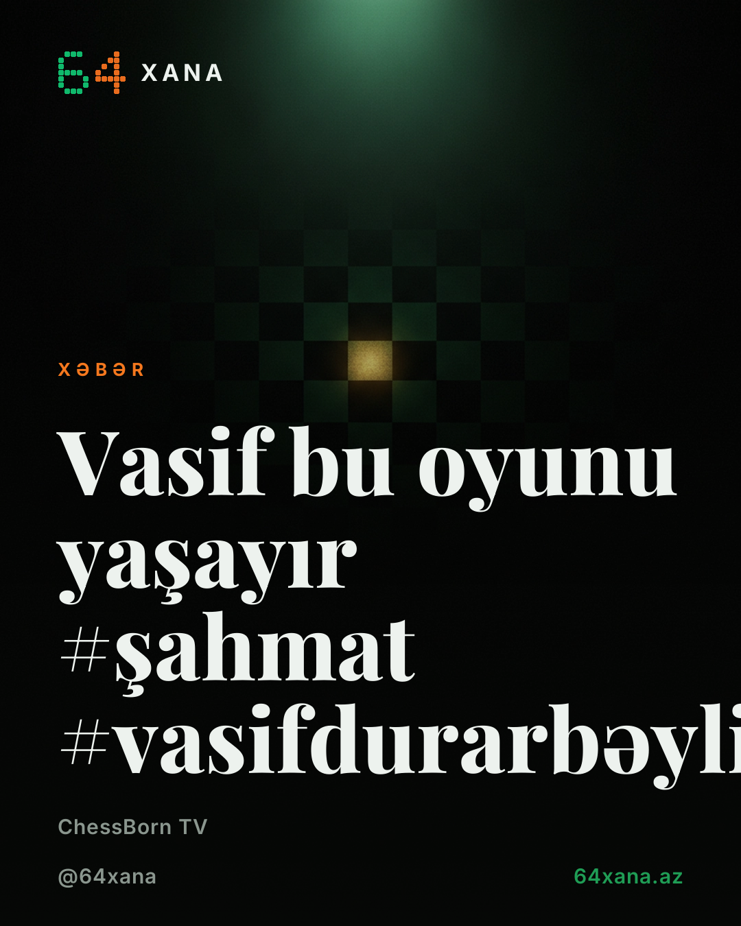 Vasif bu oyunu yaşayır 🔥 #şahmat #vasifdurarbəyli