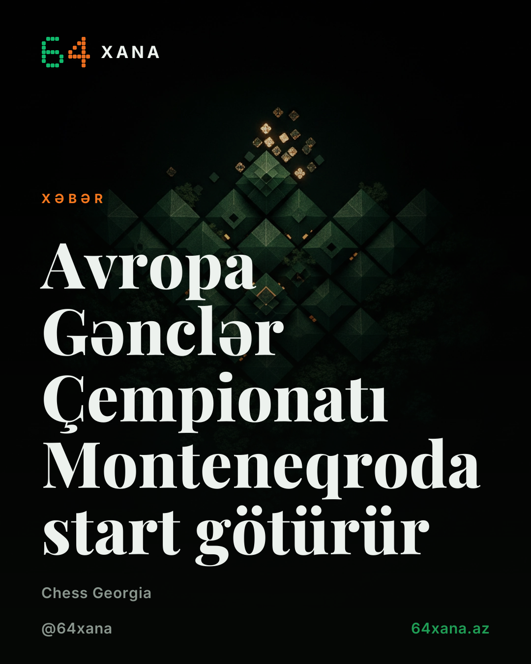 Avropa Gənclər Çempionatı Monteneqroda start götürür