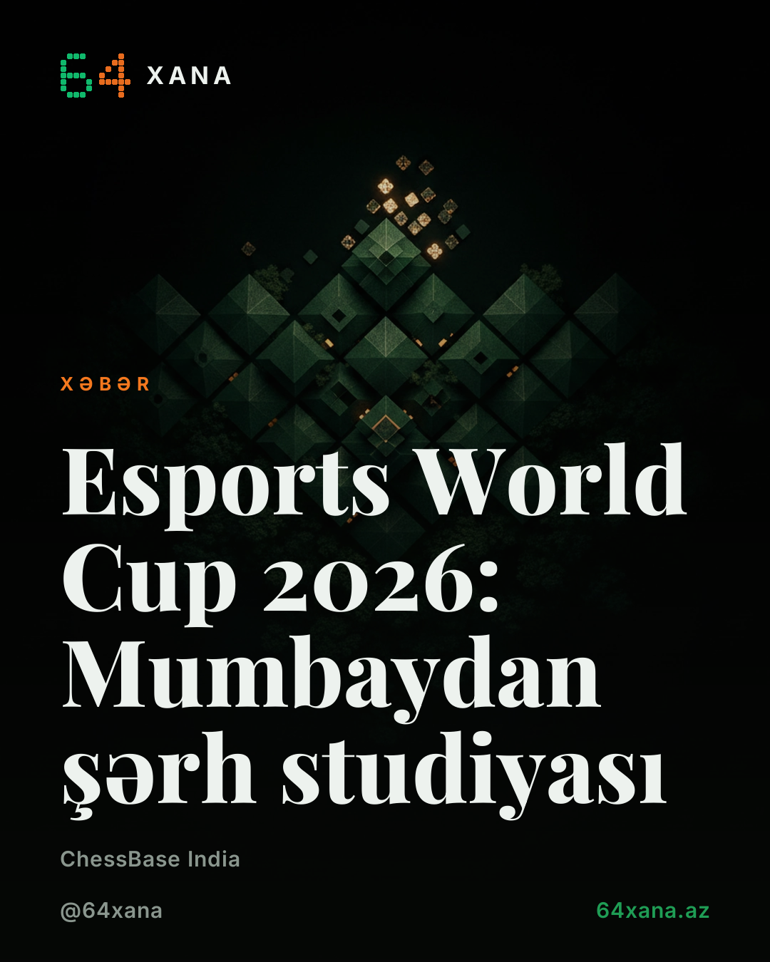 Esports World Cup 2026: Mumbaydan şərh studiyası