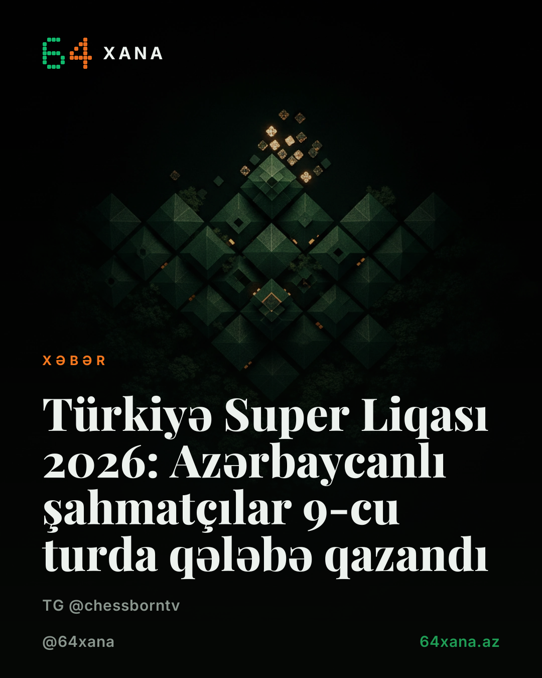 Türkiyə Super Liqası 2026: Azərbaycanlı şahmatçılar 9-cu turda qələbə qazandı