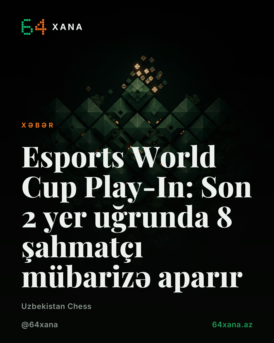 Esports World Cup Play-In: Son 2 yer uğrunda 8 şahmatçı mübarizə aparır