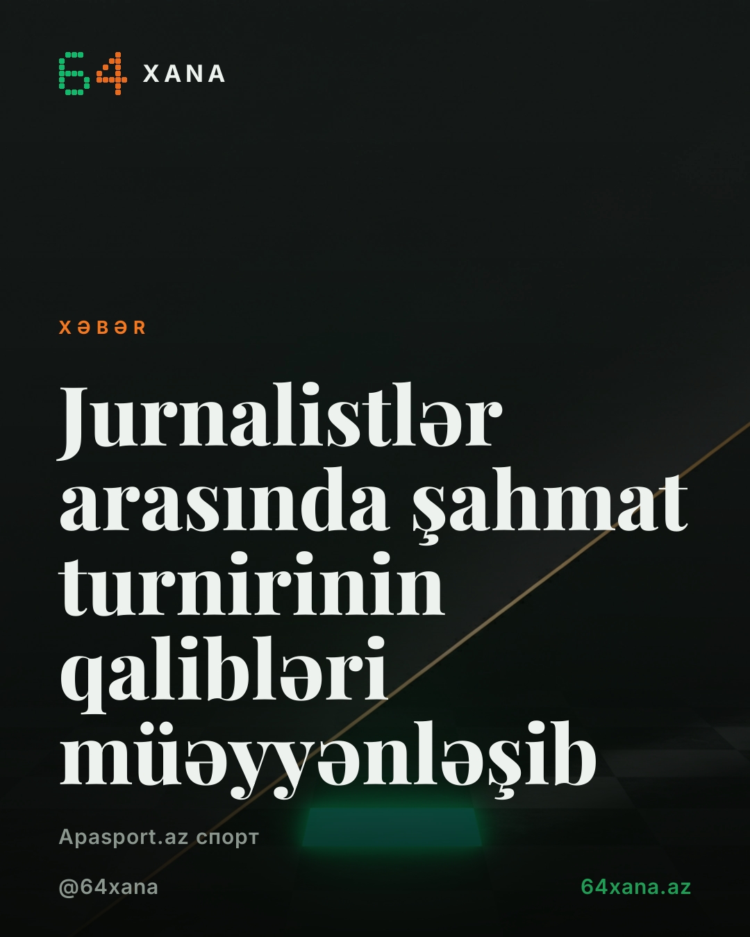 Jurnalistlər arasında şahmat turnirinin qalibləri müəyyənləşib