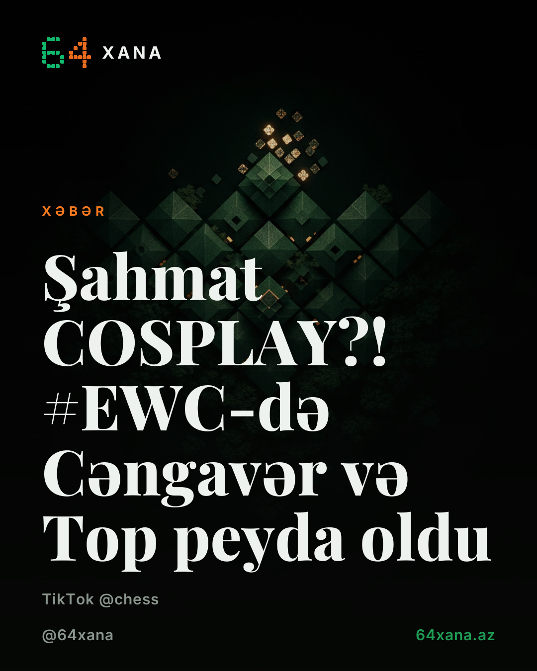 COSPLAY?! #EWC-də Cəngavər və Top peyda oldu
