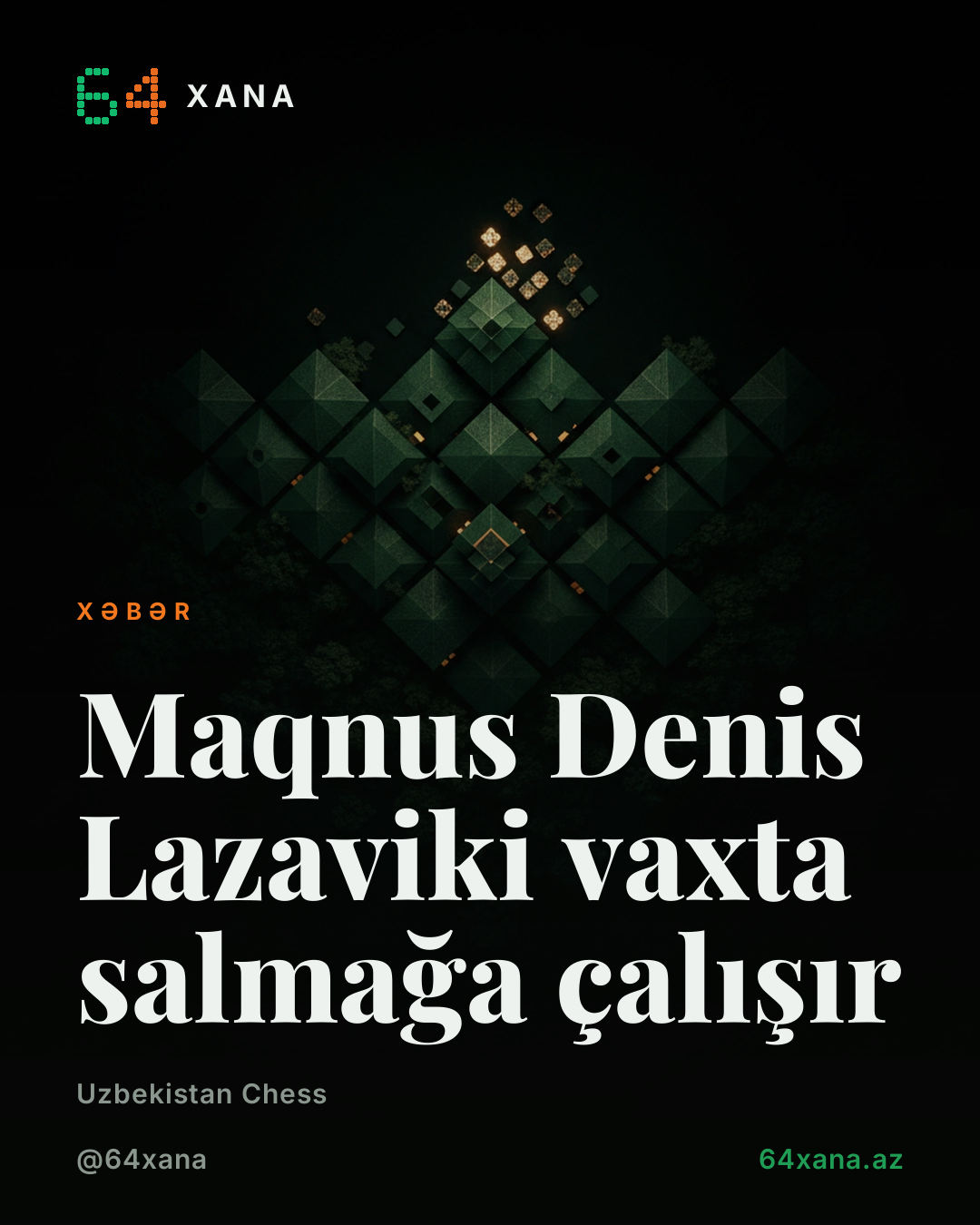 Maqnus Denis Lazaviki vaxta salmağa çalışır