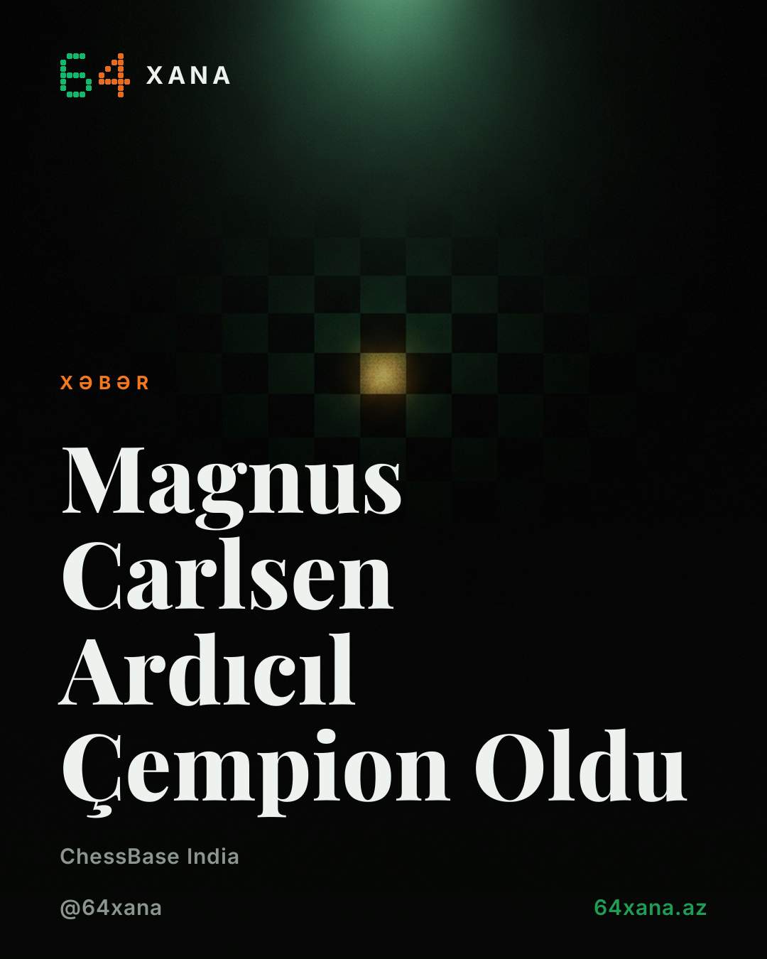 Magnus Carlsen Ardıcıl Çempion Oldu
