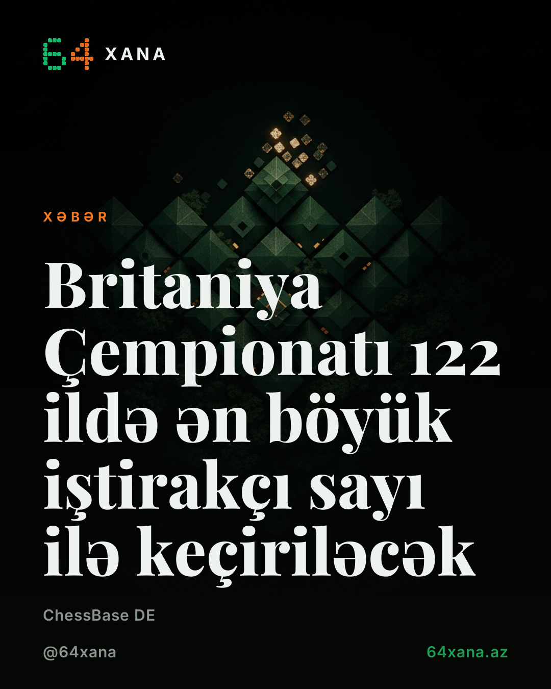 Britaniya Çempionatı 122 ildə ən böyük iştirakçı sayı ilə keçiriləcək