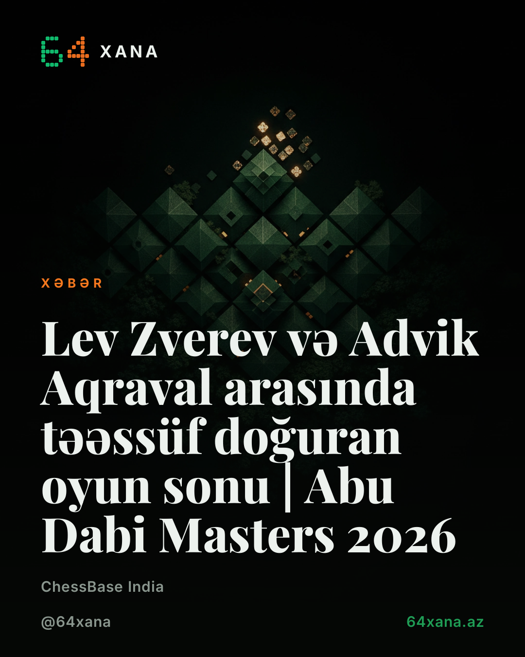Lev Zverev və Advik Aqraval arasında təəssüf doğuran oyun sonu | Abu Dabi Masters 2026