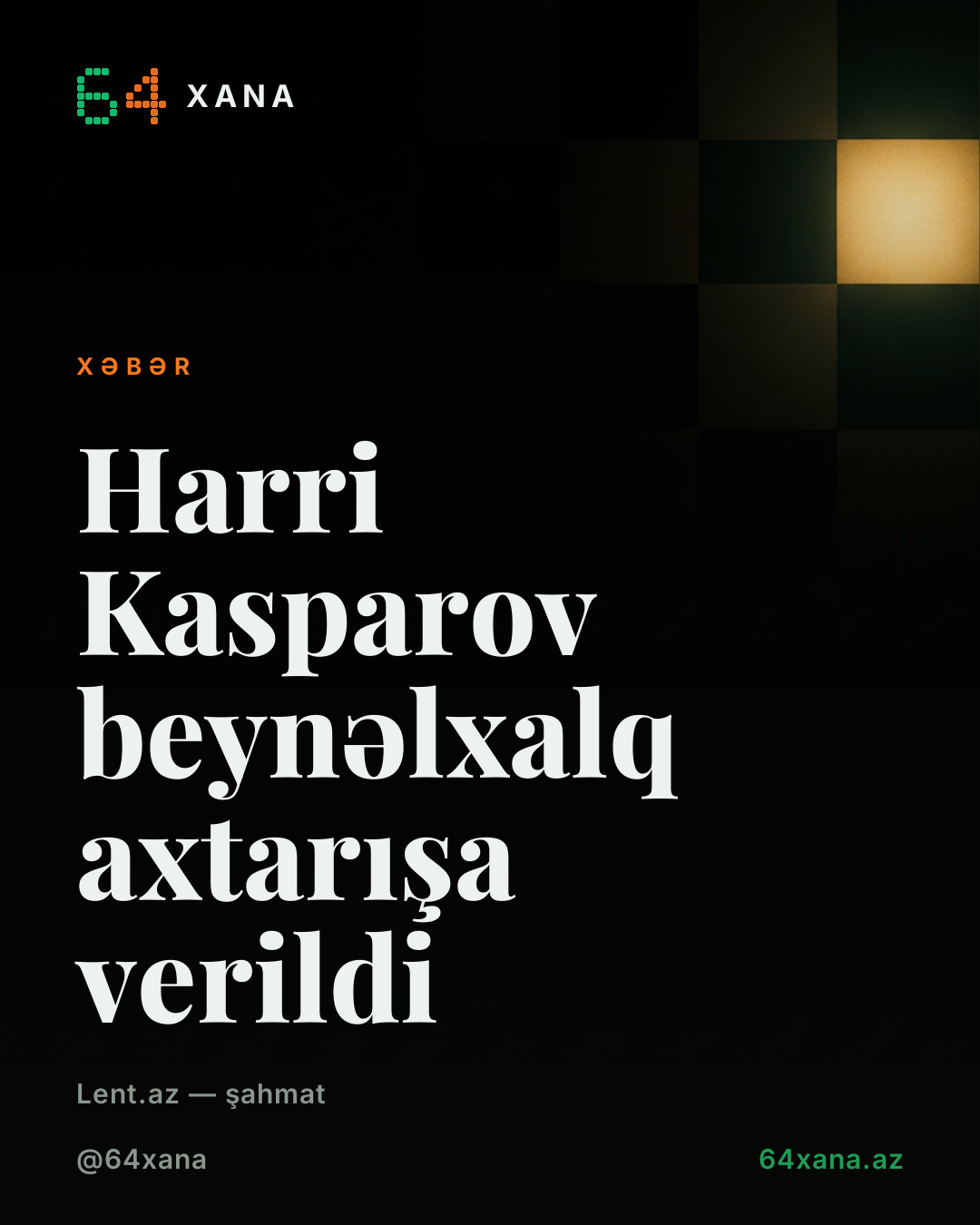 Harri Kasparov beynəlxalq axtarışa verildi