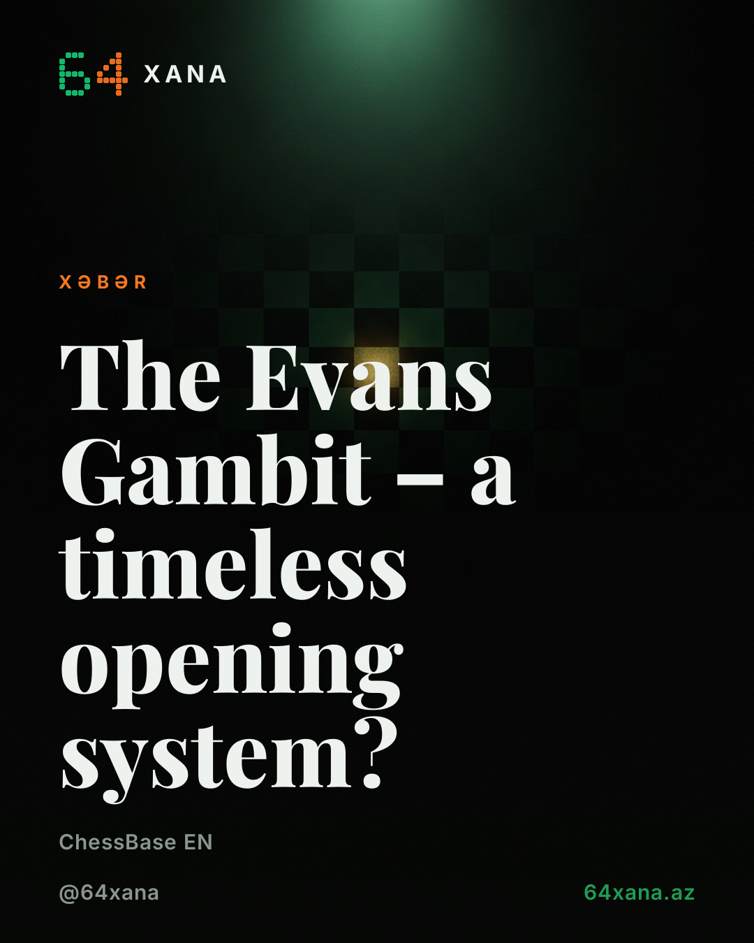 Evans Qambiti – əbədi açılış?