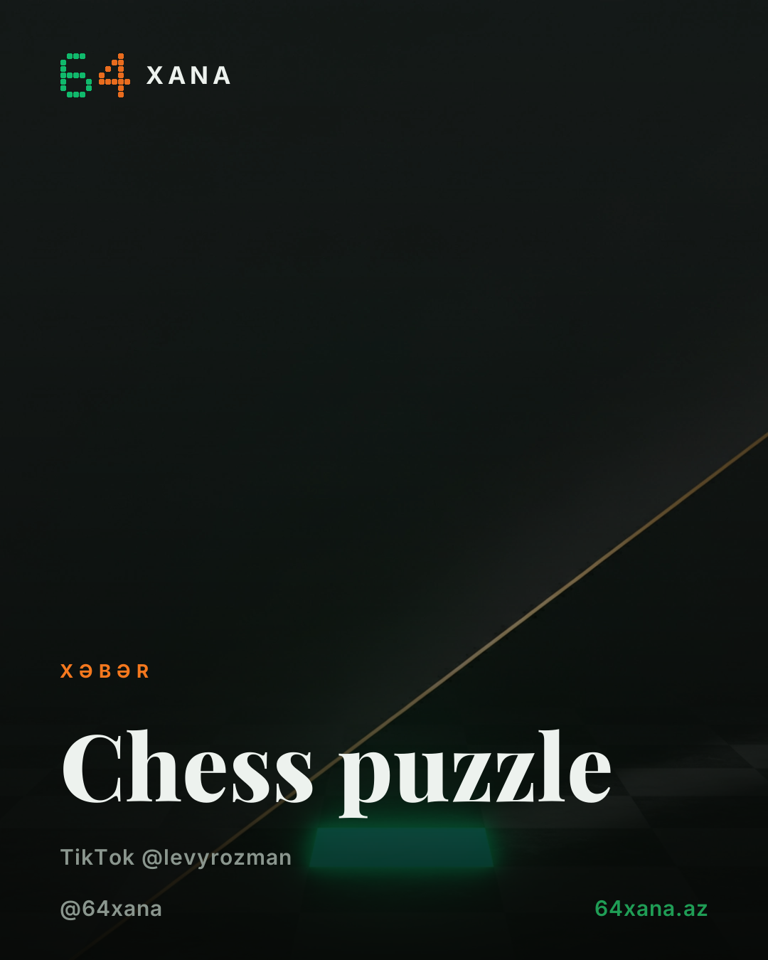 Şahmat puzzle