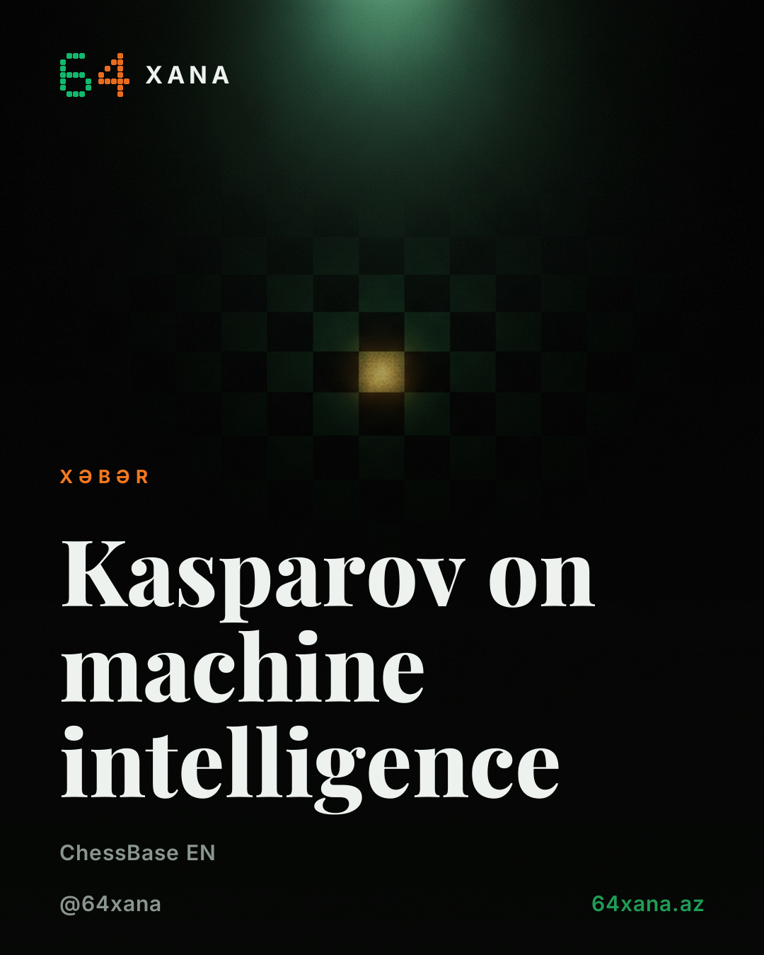 Garry Kasparovun 1997-ci ildə Deep Blue tərəfindən məğlub edilməsindən sonra süni intellekt haqqında fikirləri