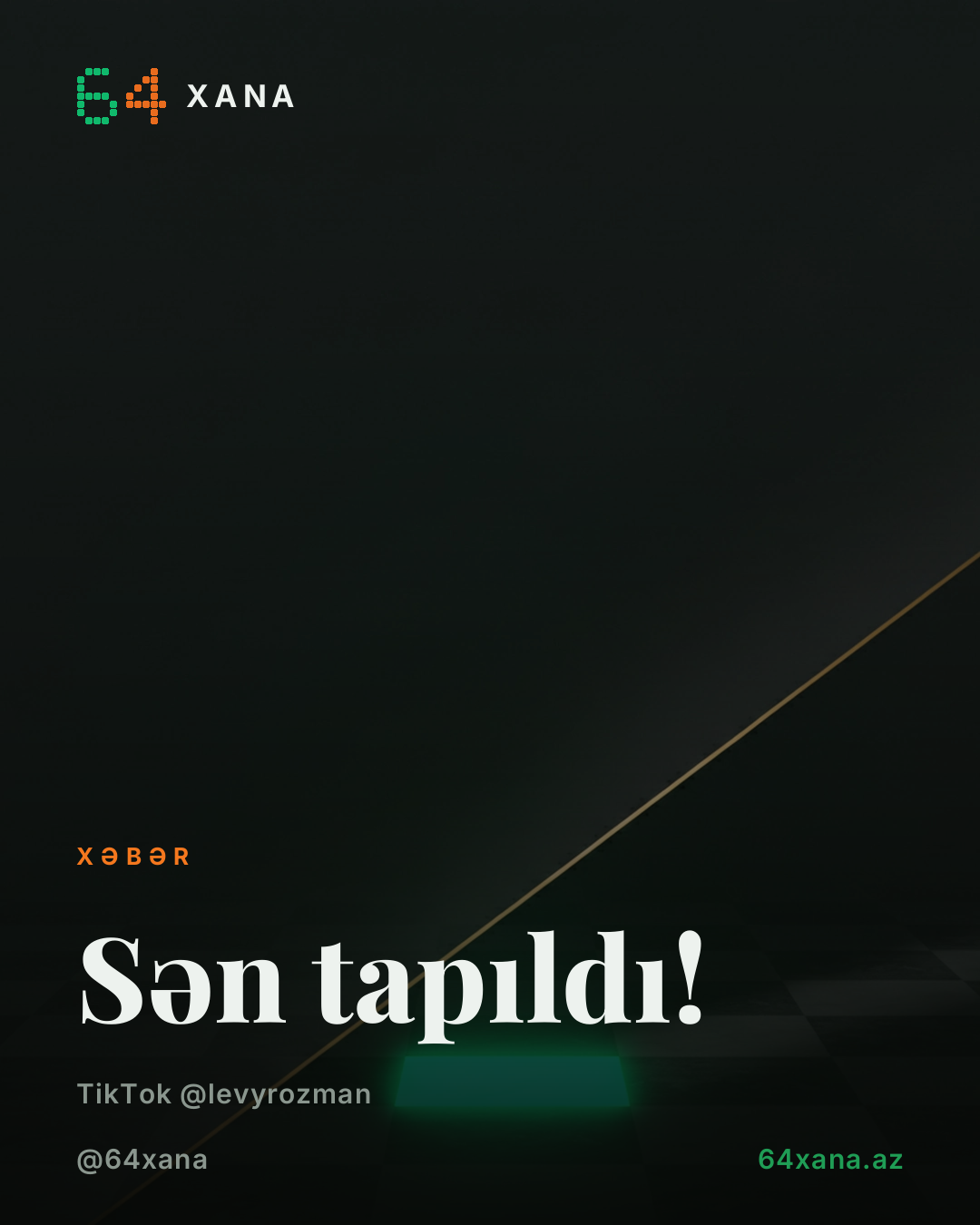 Sən tapıldı! 😱