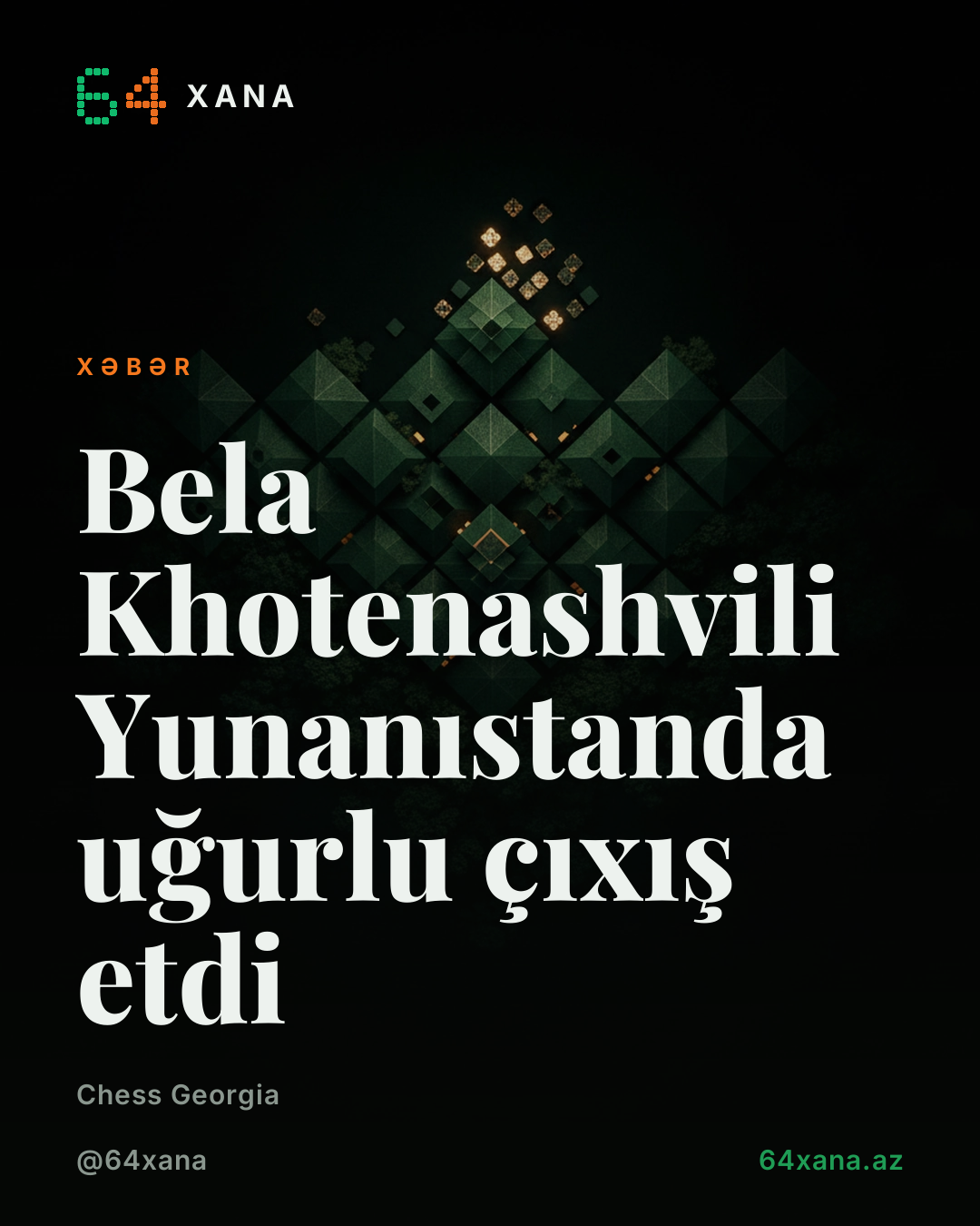 Bela Khotenashvili Yunanıstanda uğurlu çıxış etdi