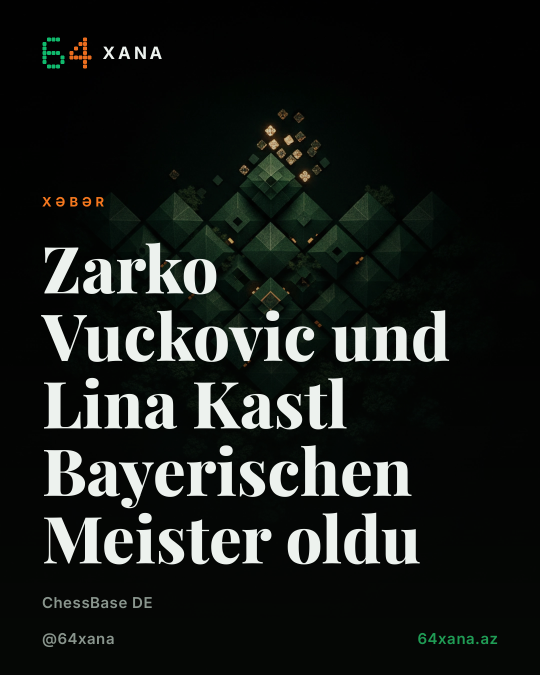 Zarko Vuckovic und Lina Kastl Bayerischen Meister oldu