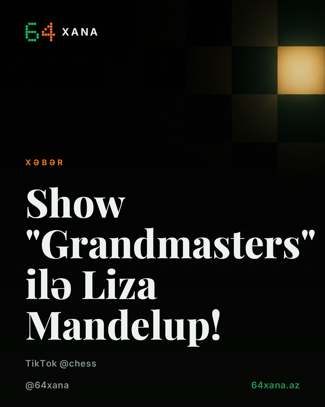 Show "Grandmasters" ilə Liza Mandelup!
