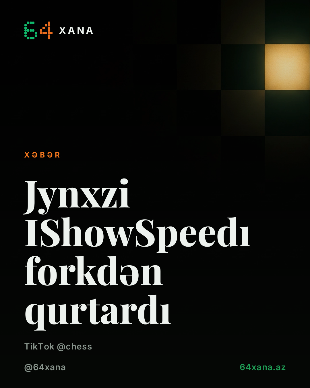 Jynxzi IShowSpeedı forkdən qurtardı