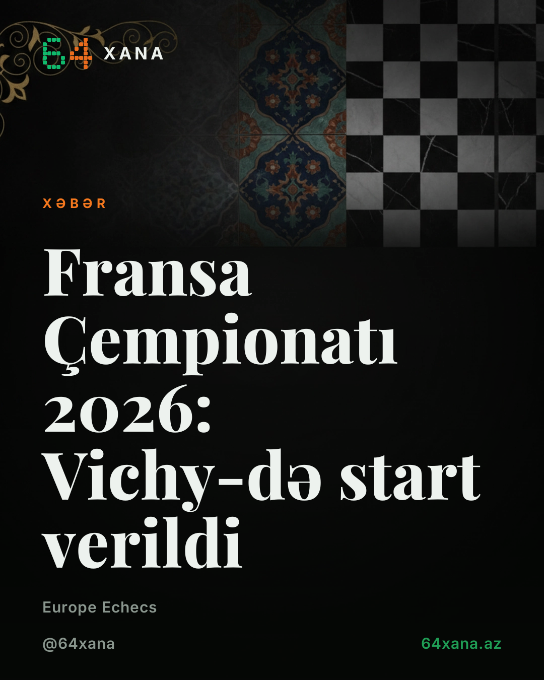 Fransa Çempionatı 2026: Vichy-də start verildi