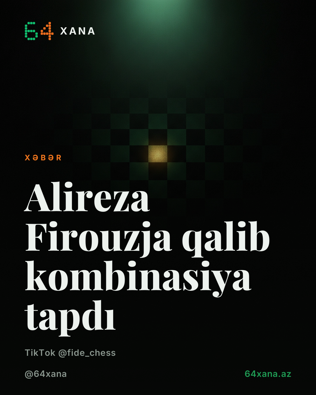 Alireza Firouzja qalib kombinasiya tapdı