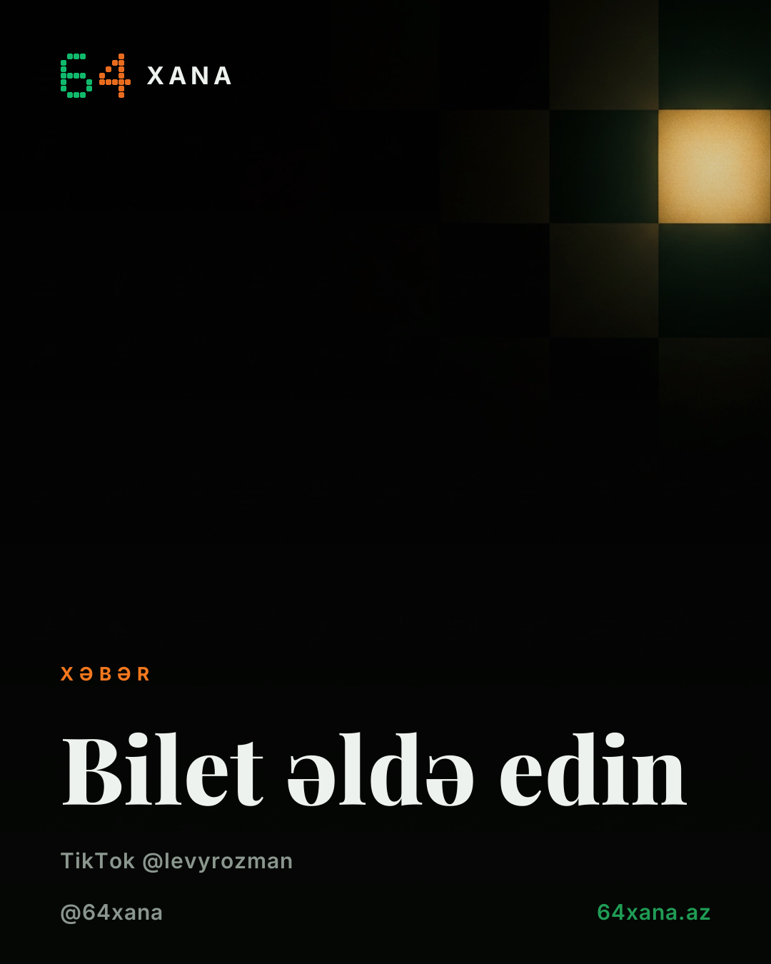 Bilet əldə edin