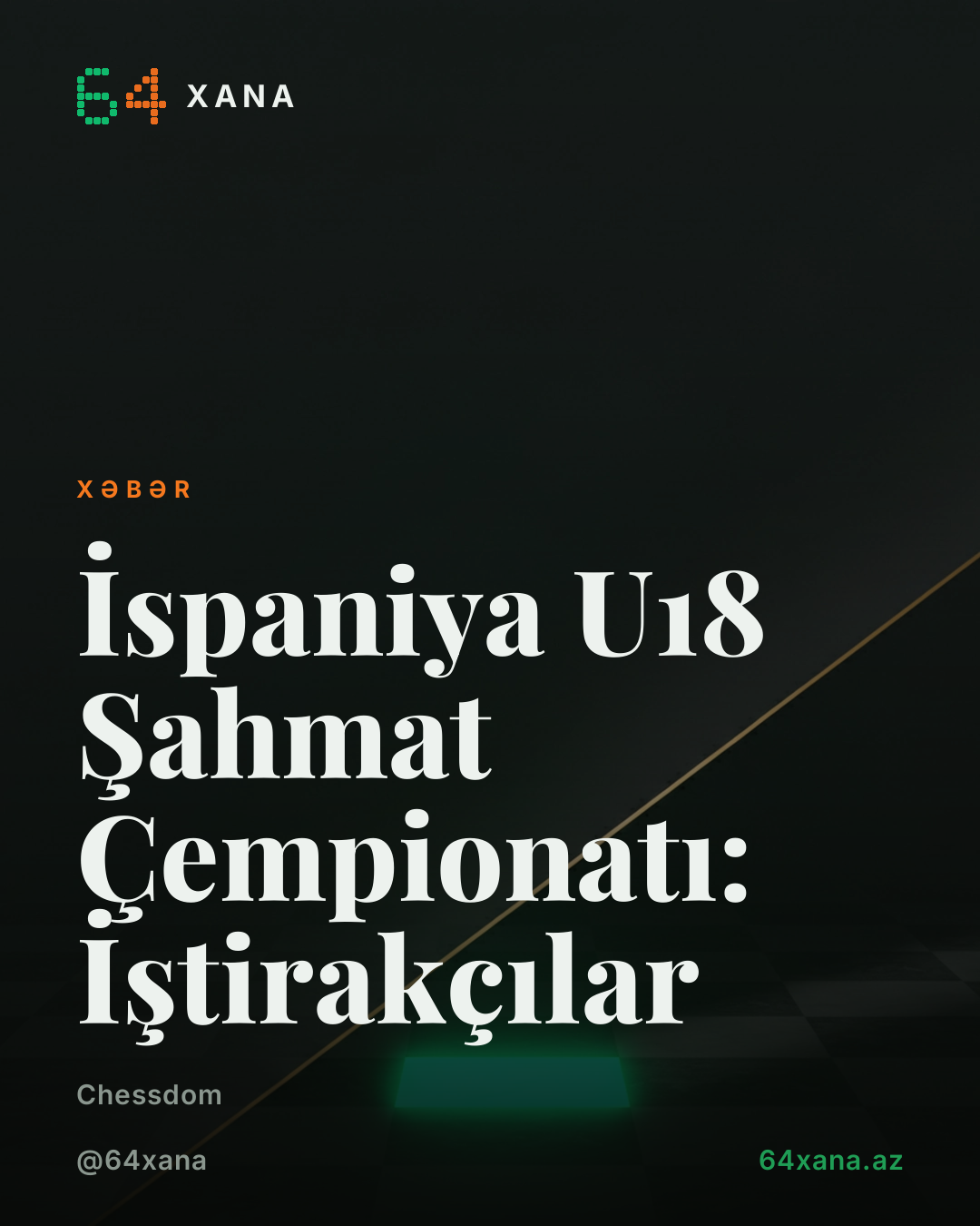 İspaniya U18 Şahmat Çempionatı: İştirakçılar