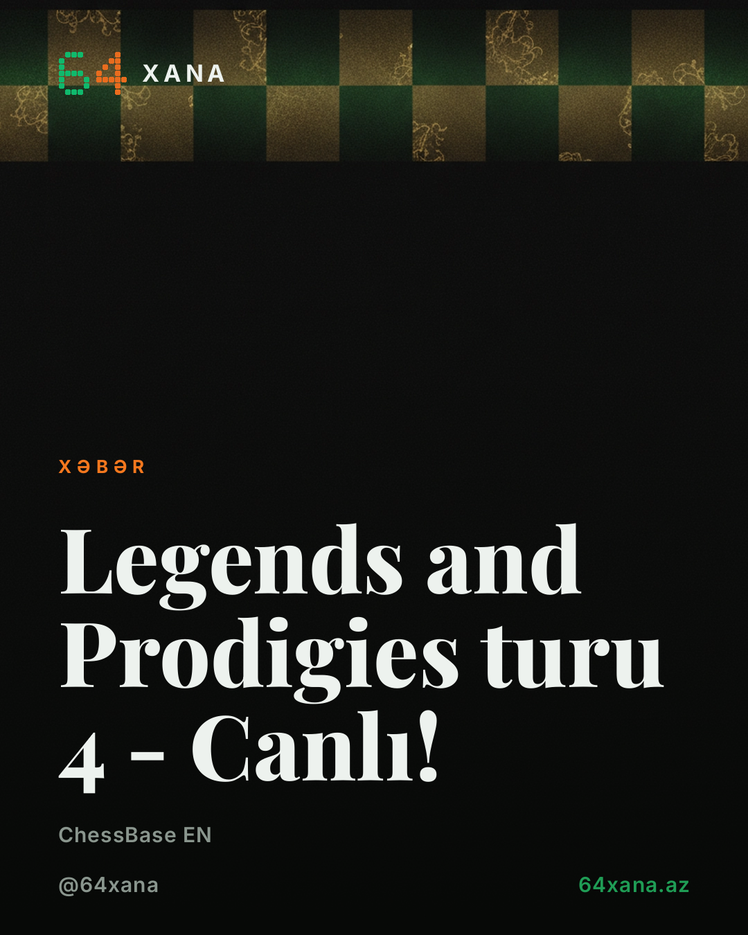 Legends and Prodigies turu 4 - Canlı!