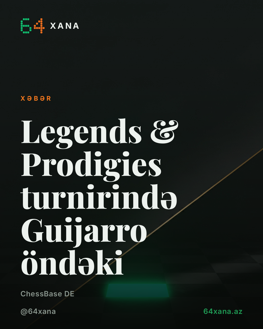 Legends & Prodigies: İki turda cəmi bir heç-heçə – Anton Guijarro indi öndədir