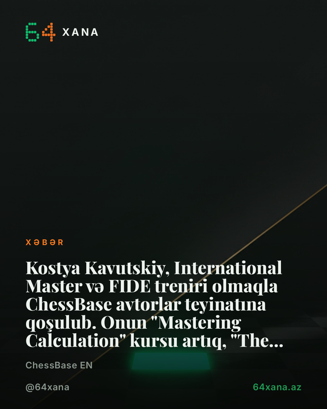 Kostya Kavutskiy: Mastering Calculation kursu haqqında review
