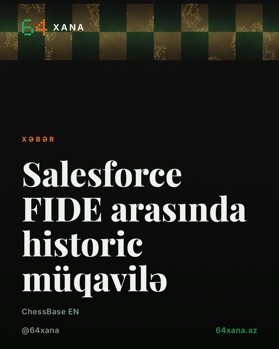 Salesforce FIDE arasında historic müqavilə