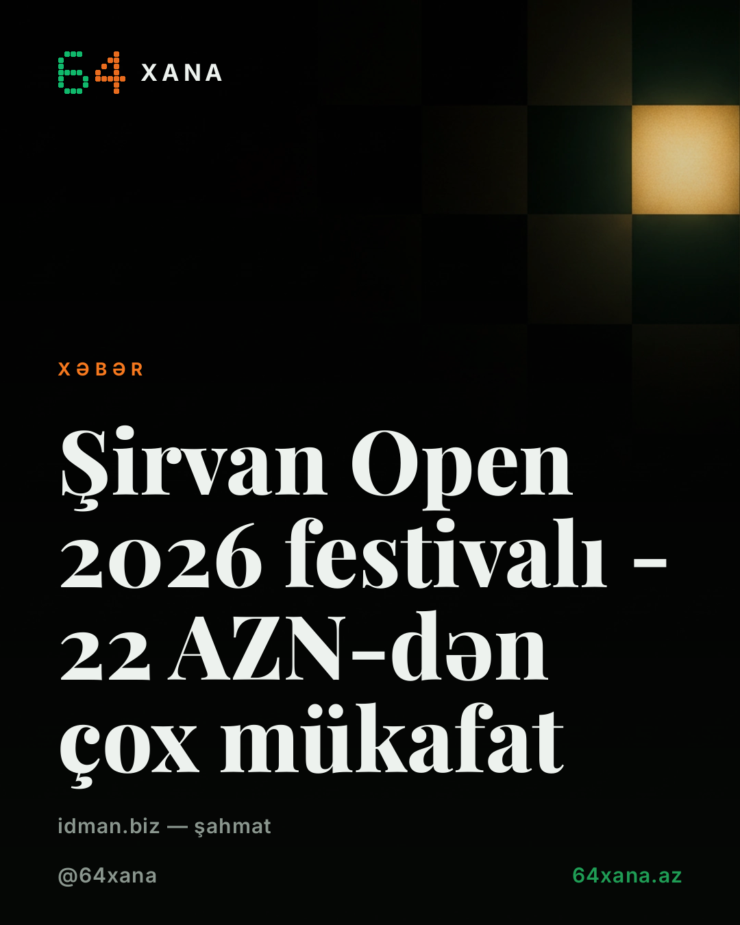 Şirvan Open 2026 - 22 670 AZN mükafatla Şirvana çevriləcək turnir