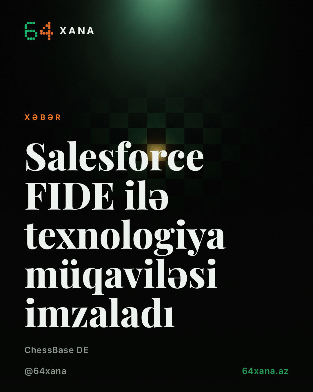 Salesforce FIDE ilə texnologiya müqaviləsi imzaladı