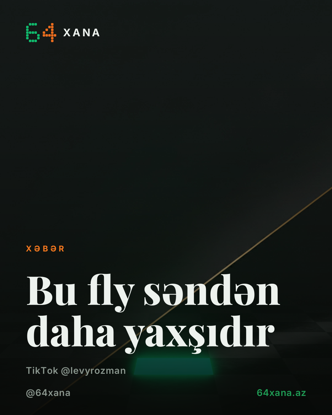 Bu fly səndən daha yaxşıdır