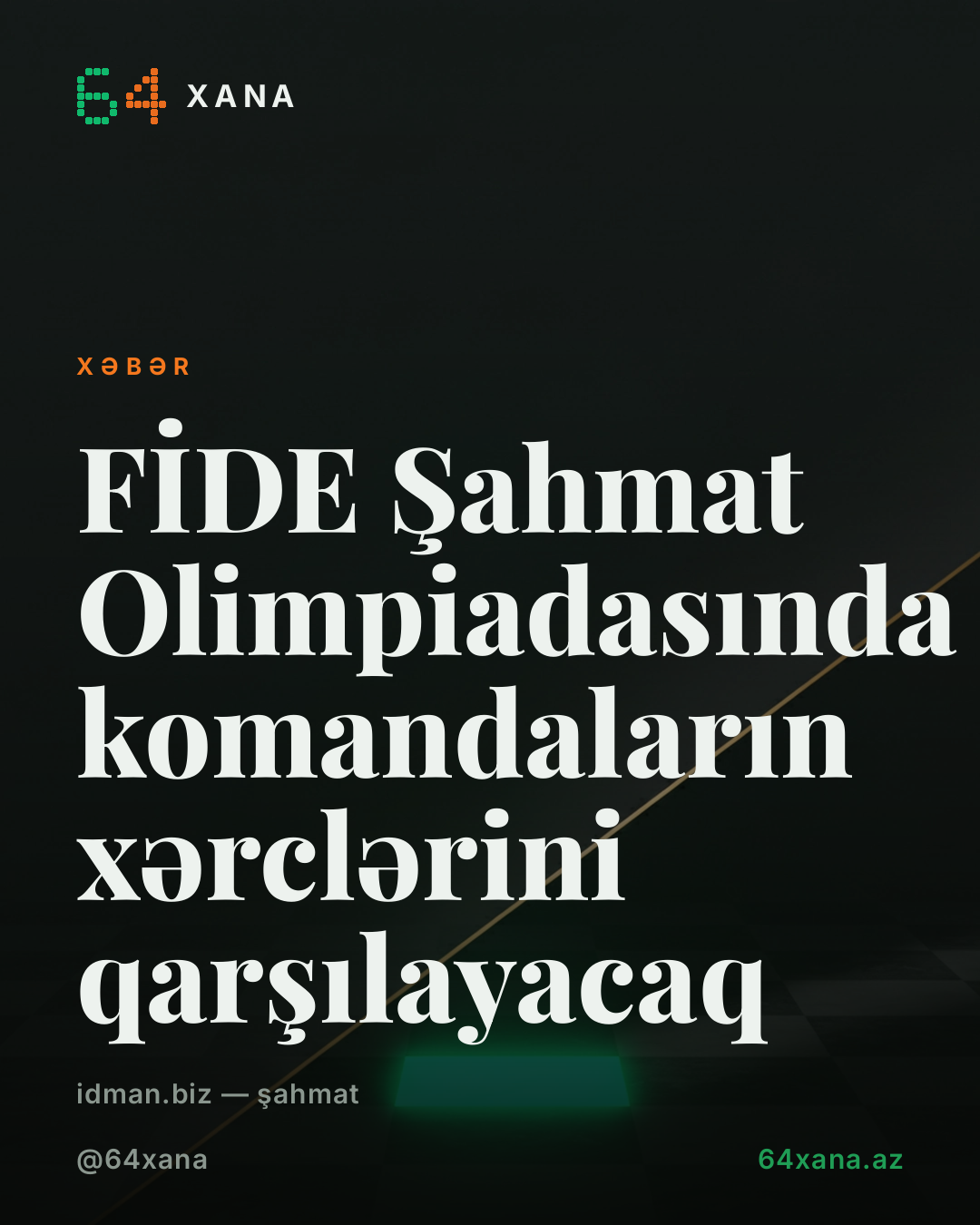 FİDE Olimpiada: Səmərqənddə kirayə problemi, komandalar kompensasiya alacaq
