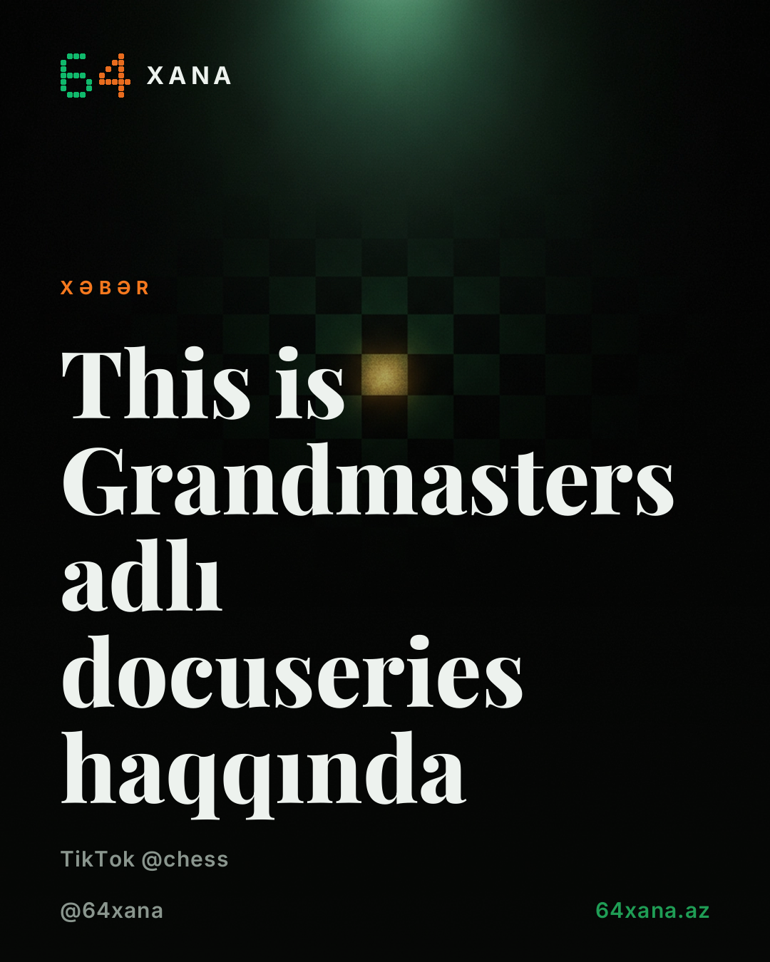This is Grandmasters adlı docuseries haqqında