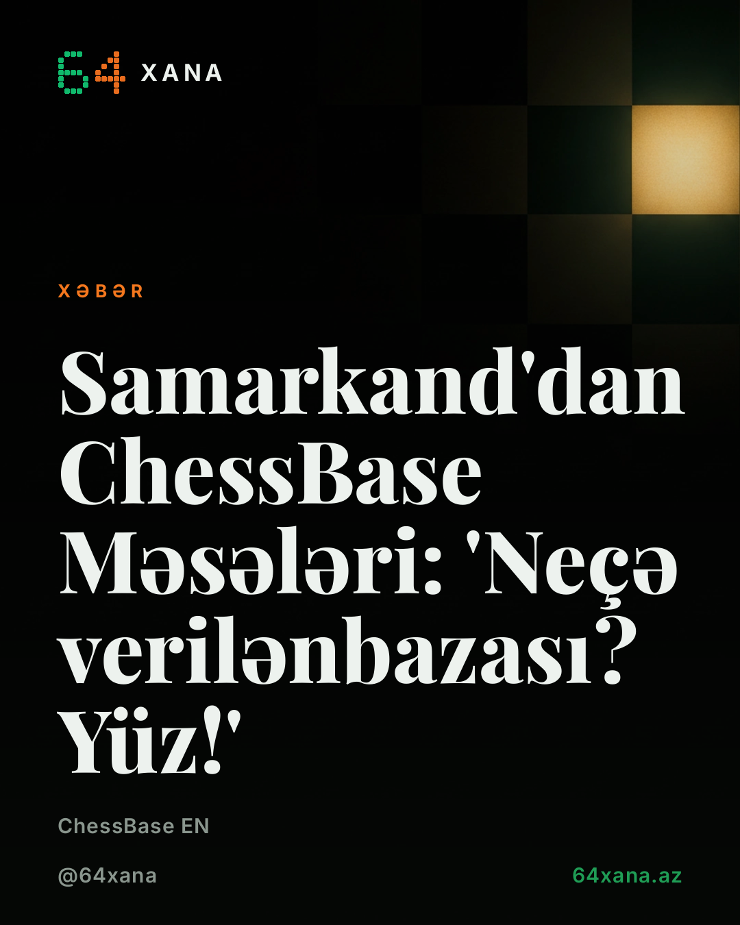 ChessBase Samarkand Olimpiadasında şahmatçılarla müsahibələr edir: Svitlana Demchenko, Nikita Vitiugov, Gloria Yepez