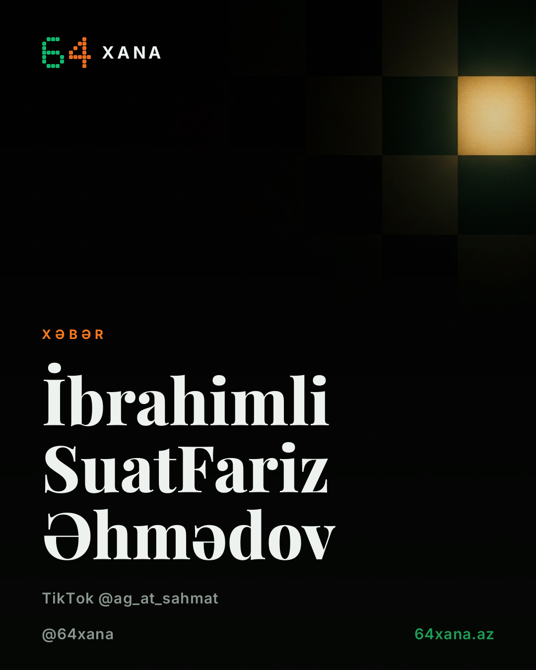 İbrahimli Suat ⚡️ Fariz Əhmədov