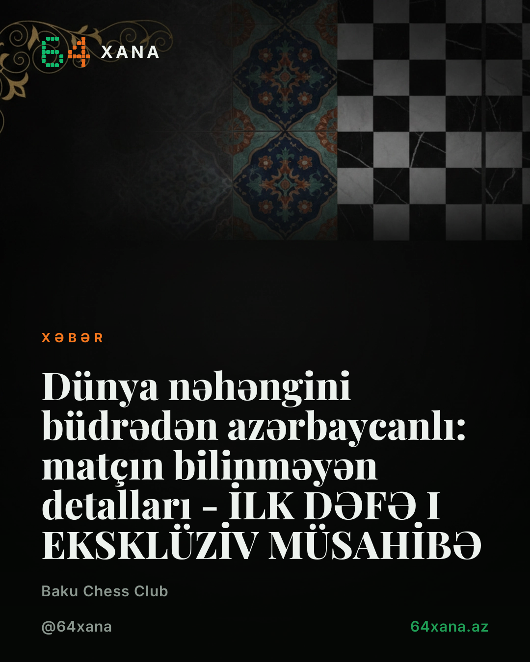 Dünya nəhəngini büdrədən azərbaycanlı: matçın bilinməyən detalları - İLK DƏFƏ I EKSKLÜZİV MÜSAHİBƏ