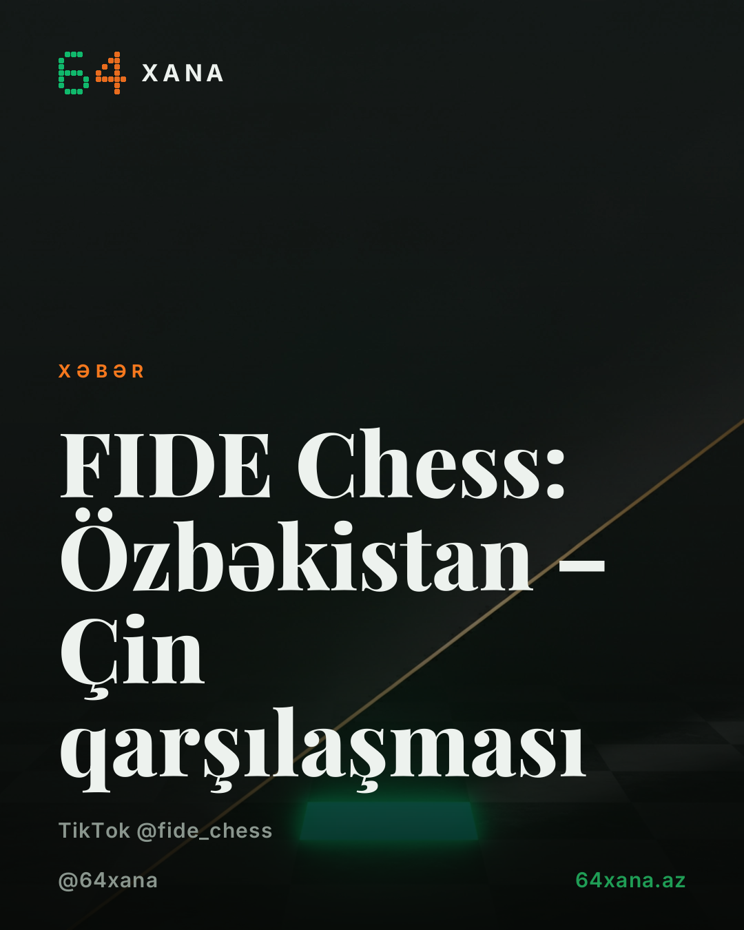 FIDE Chess: Özbəkistan – Çin qarşılaşması