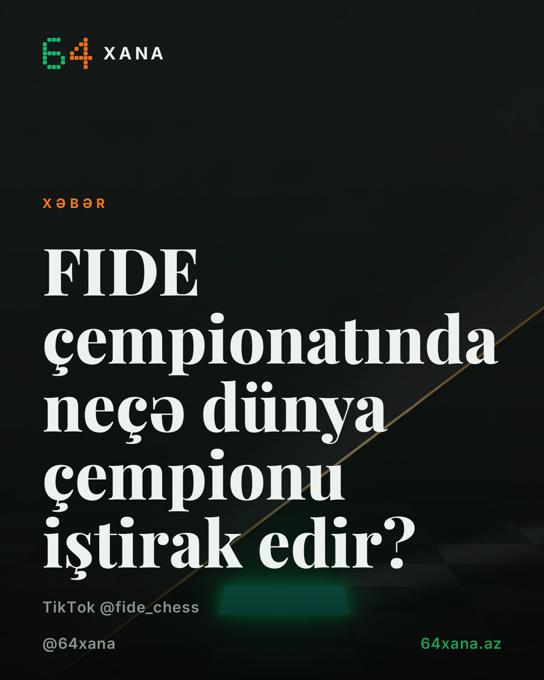 FIDE çempionatında neçə dünya çempionu iştirak edir?